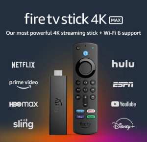 Fire TV Stick 4K Max, dispositivo de streaming con resolución Ultra HD 4K, compatibilidad con Dolby Vision, HDR10+ y Dolby Atmos, procesador mejorado para mayor velocidad, Wi-Fi 6 y control por voz con Alexa para una experiencia de entretenimiento fluida y envolvente